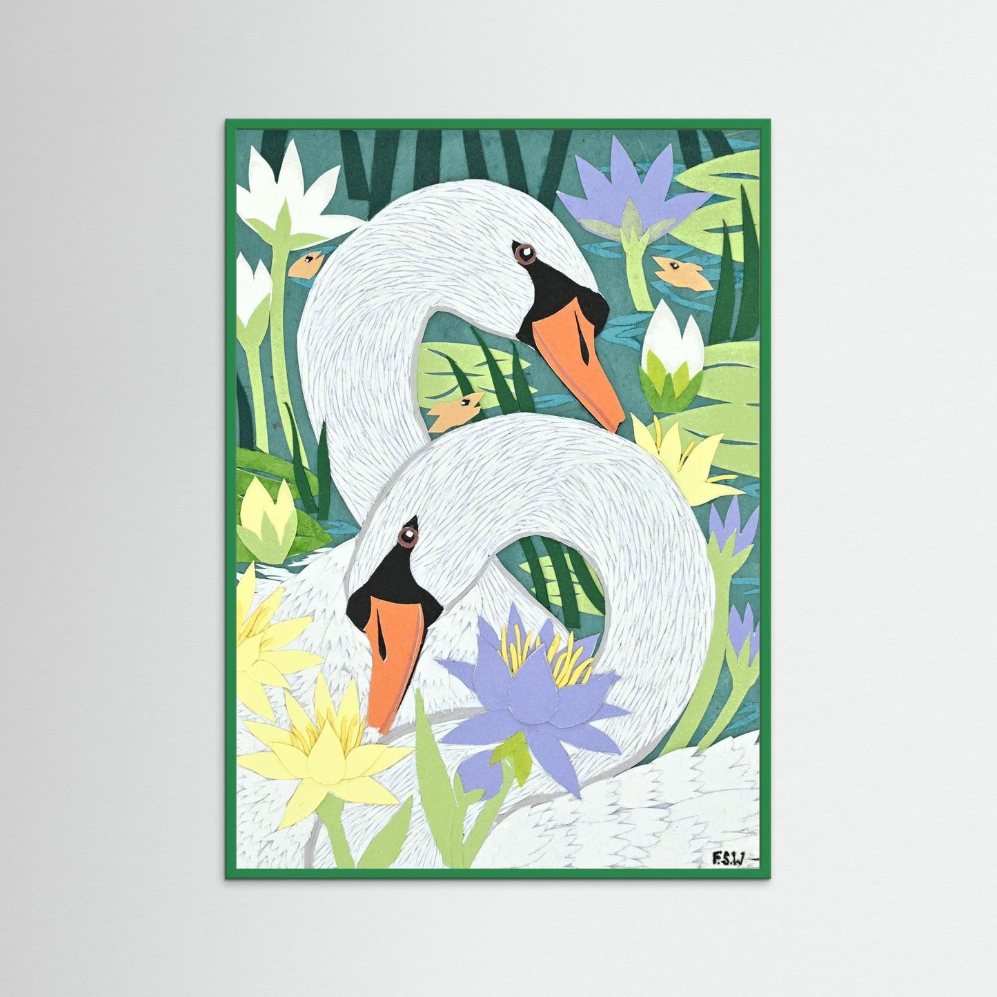 Enduring Bond small print framed