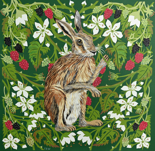 Fine Art Giclée Print - Autumn Hare - Seasons of the Hare