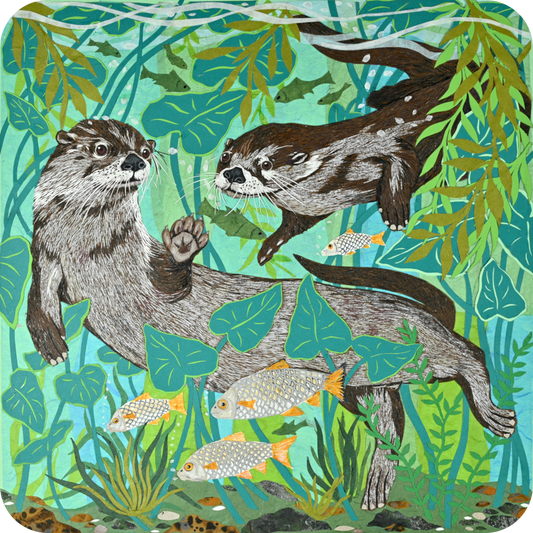 Deep Diving Otters Coaster