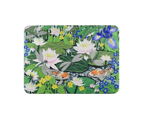 Dragonflies and Waterlilies Placemats (set of 4)