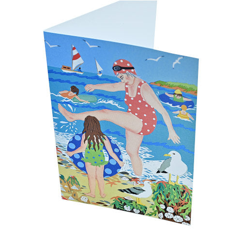 Greeting Card - Making a Splash
