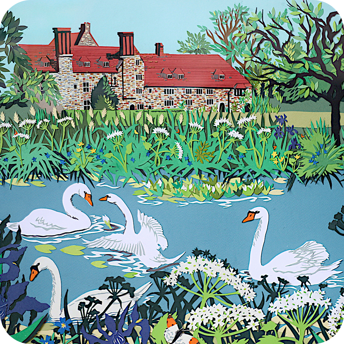 Michelham Priory Coaster