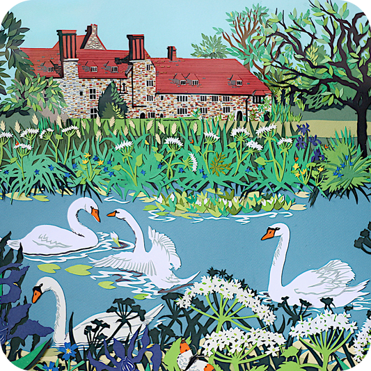 Michelham Priory Coaster