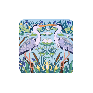 Perching Herons Coaster