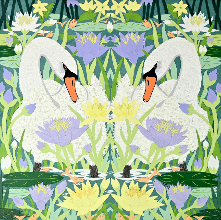 Greeting Card - Reflections of Unity