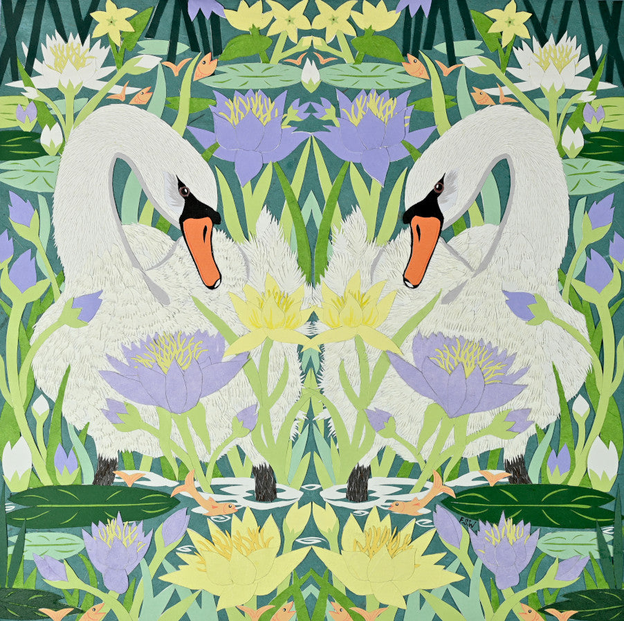 Fine Art Giclée Print - Reflection of Unity - The Waterlilies Collection