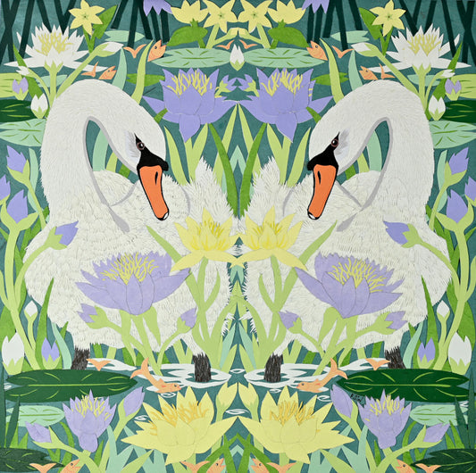 Fine Art Giclée Print - Reflection of Unity - The Waterlilies Collection