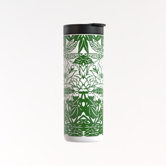 Dragonflies Green Large Thermos Flask
