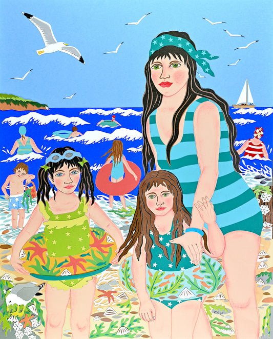 Art Print - Life's A Beach - Beach Series