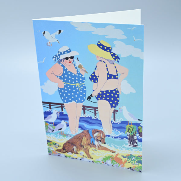 Greeting Card - Seaside Gossip