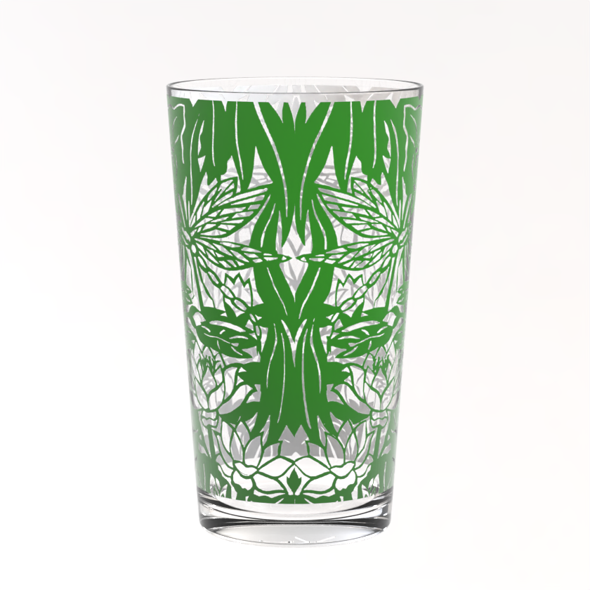Dragonflies Conical Pint Glass