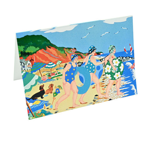 Greeting Card - The Swimmers