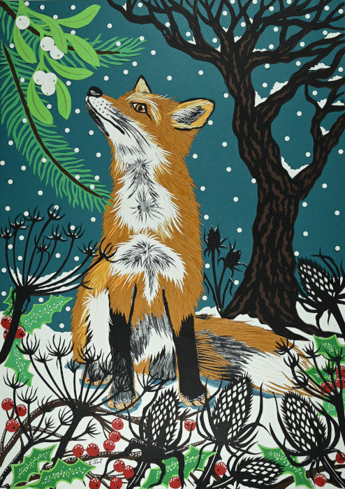 2024 Christmas Card - A Winter Fox