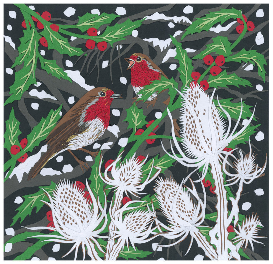 2024 Christmas Card - Christmas Robins