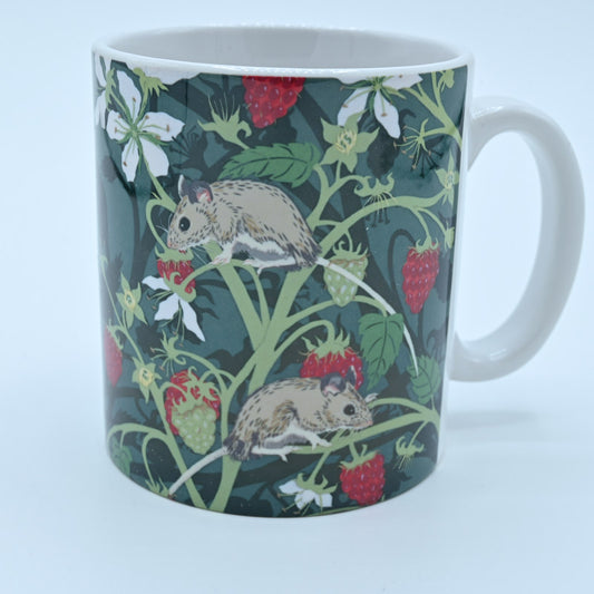 Woodmice with Raspberries Mug